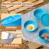 Veitch fairytales Kids Play Kitchen Toy Accessories Set Toddler Cooking Playset Colorful Stainless Steel Pots and Pans Birthday Gifts for 3+ Girls Boys (New Blue) view 4