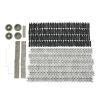 Bnineteenteam RC Tracks, Full Scale Crawler Aluminum Alloy Model Track Parts Excellent Stability Chain Wheel Part RC Accessories for WPL E 1 GAZ 71 Track Conversion Upgrade view 1