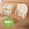 HABA Cars Expansion Set - 8 Pieces of Track - Sustainable Made from Recycled Wood - for Children from 2 Years view 3
