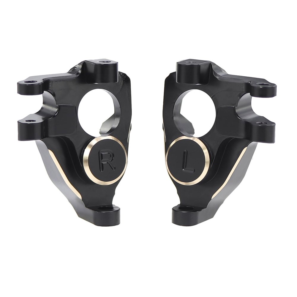 Black Coating Brass Counterweights Knuckle Weight for 1/10 Vanquish VS4-10 Phoenix F10 Portal Axle Lower COG RC Crawler Upgrade