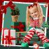 8 Pcs Velvet Hair Bows for Girls, Christmas Hair Bows Cute Bow Hair Clips Bowknot Hair Accessories Bow Alligator Clips Stocking Stuffers for Girls Kids Christmas New Year Xmas Present view 4