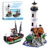 APAWR House Building Block Adults Sets, The Island Modular Architecture Construction Building Model Set Present for, (1480 Pcs) view 1