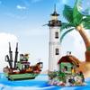 APAWR House Building Block Adults Sets, The Island Modular Architecture Construction Building Model Set Present for, (1480 Pcs) view 4