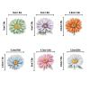 18pcs Daisy Cupcake Toppers Glitter Daisy Cake Decorations Daisy Flower Theme BaBy Shower Kids Birthday Party Supplies view 3