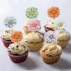 18pcs Daisy Cupcake Toppers Glitter Daisy Cake Decorations Daisy Flower Theme BaBy Shower Kids Birthday Party Supplies view 4