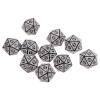 10Pcs Table Game Dice D20 Polyhedral Dice Acrylic Game Dice Party Favor Board Game Lovers Dice Kit view 1