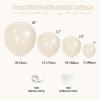 108Pcs Pearl White Double Stuffed Balloons Different Size, 18/12/10/5 inch White Pearl Ivory Balloons Garland Arch kit for Wedding Birde to be Engagement Birthday Baby Shower Decorations view 2