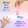 Irnushka Mini Spring Rainbow Coil Party Favors for Kids, Mini Plastic Coil Spring Toy for Easter Egg Filler Party Favor Carnival Prize Birthday Goodie Bag Stuffers (Style A+B, 120) view 4