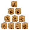 10Pcs Party Sieve Finger Guessing Game Dices Acrylic Entertainment Game Props Party Game Dices Party Board Game Dices view 1