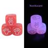 10Pcs Party Sieve Finger Guessing Game Dices Acrylic Entertainment Game Props Party Game Dices Party Board Game Dices view 4