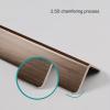 Self-Adhesive Corner Trim Strip,1-2/5" Wide Angle Trim Wall Corner Guard Edge Protector,Decorative Corner for Office/Kitchen/Bedroom/Staircase(White Oak,120x3.6x0.2cm) view 3