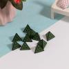 10 Pieces 4-Sided Polyhedral Dice Acrylic Dice Single Color Pattern Tabletop Game Dice for Role Playing Game view 2
