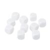 10Pcs/Pack Acrylic White Blank Dices Teaching Props Game Accessories Mathematical Tools Round Corner Dices view 2