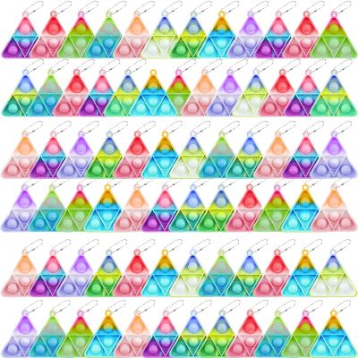 36 Pcs Kids Party Favors Pop Fidget Keychain lt Mini Fidget Toys Bulk for Kids Goodie Bag Stuffers Classroom Prizes It Bubbles Poppers Students Bulk Toys