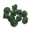 10Pcs Table Game Dice Set D10 Polyhedral Acrylic Game Dice Party Favor Board Game Lovers Dice Kit view 1