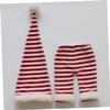 1 Set Photography Accessories Christmas Romper Newborn Romper Christmas Photo Costume Romper Winter Jumpsuit Knit Shorts Yarn Toddler Clothing Photo Outfit/846 view 3