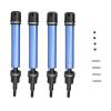 4X RC Hard Steel Axle CVD Front+Rear Drive Shaft, Alloy Axles Mount for Aluminum Alloy Front and Rear Drive Shafts RC Car Engineered Drive Shafts Accessories view 2