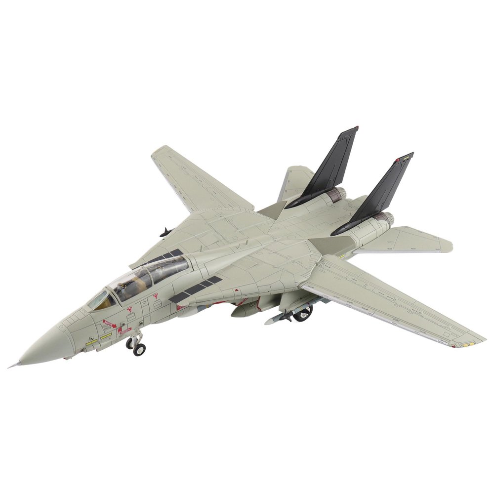 Hobby Master | 1:72 Scale Diecast Military Aircraft Replica | F-14A Bandit (with Decal for Bandit Nation + Bonus Decal) | Model HA5258