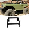 Aluminum Alloy RC Car Servo Mount, & Stable, Provides Balanced Driving, Wear for Axial SCX10 II 1/10 RC Cars (Black) view 4