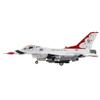Hobby Master | 1:72 Scale Diecast Military Aircraft Replica | F-16C Thunderbirds Warbird No.10, USAF, 1988 | Model HA38044 view 2