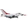 Hobby Master | 1:72 Scale Diecast Military Aircraft Replica | F-16C Thunderbirds Warbird No.10, USAF, 1988 | Model HA38044 view 3