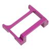 Aluminum Alloy RC Car Servo Mount, & Stable, Provides Balanced Driving, Wear, for Axial SCX10 II 1/10 RC Cars (Purple view 3