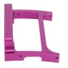 Aluminum Alloy RC Car Servo Mount, & Stable, Provides Balanced Driving, Wear, for Axial SCX10 II 1/10 RC Cars (Purple view 4