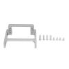 Aluminum Alloy RC Car Servo Mount, & Stable, Provides Balanced Driving, Wear, for Axial SCX10 II 1/10 RC Cars (Silver) view 1