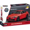 COBI Alfa Romeo Giulia Quadrifoglio Vehicle, Red - 90 Pieces - Ages 6+ view 3