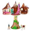 Disney Store Action Toys Rapunzel Tower Playset - 19-Piece Tangled Play Set with Rapunzel, Flynn & More Princess Toys- Includes Tower Apartment, Sculpted Figures & Art Accessories view 1
