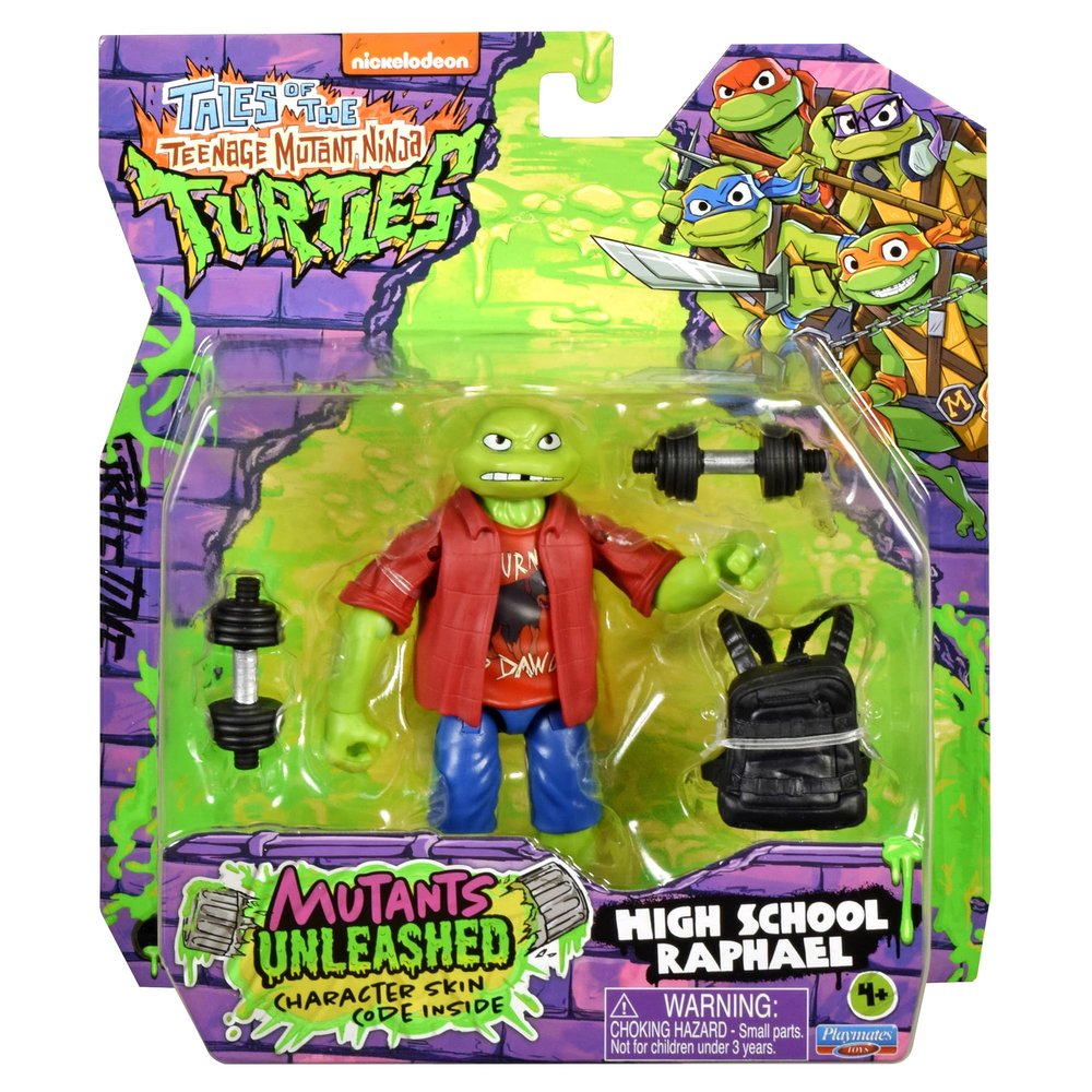 Teenage Mutant Ninja Turtles Tales of The High School Raphael Mutants Unleashed Character Skin Code Inside