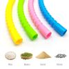 2 Pcs Toy Color Hoop, Detachable Adjustable Exercise Hoops, Plastic Hoops Playground Toys Colored Hoop Rings Circles for Teens Party Games Gymnastics(4 Colors, 28 Inch) view 4