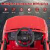 Licensed Ford Ranger Ride on Pickup Truck by INFANS, 12V Battery Powered Electric Vehicle for Kids with Remote Control, Headlight, Power Display, Bluetooth, MP3, Music, Aged 3-6 Years (Red) view 3