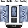 1-2 Deck Quiet Automatic Card Shuffler, 360 Rotating Card Shuffler,Rechargeable 2000mAh Electric Shuffler for, Texas Hold'em,Blackjack pokerjeux de c view 2