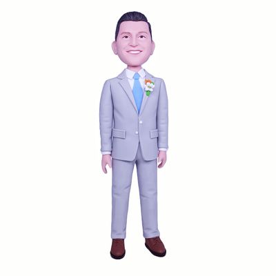 WobblePals Custom Bobblehead Personalized Custom Full Action Figure Based on Your Photo Custom Personalized Unique Handmade Bobbleheads 6 chines Figurine