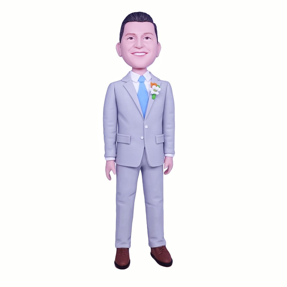 WobblePals Custom Bobblehead Personalized Custom Full Action Figure Based on Your Photo Custom Personalized Unique Handmade Bobbleheads 6 chines Figurine
