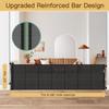 Reinforced Bottom 100 Inch Retractable Baby Gates Extra Wide Baby Gate for Large Openings, 8 ft Super Long Child Gates for Large Openings, Mesh Retractable Dog Gate for Doorways Extra Wide, Black view 2