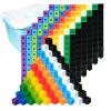 SENONAPO 701 Pcs Math Learning Linking Cube with Storage Container Counting Cubes Plastic Colorful Counting Blocks Math Manipulatives Classroom Learning Supplies for Home School Educational(Blue) view 1