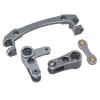 Nurnesy RC Steering Servo Saver Aluminum Alloy Improved Performance Steering for ARRMA 1/8 Mojave 4X4 4S RC Car (Titanium) view 2