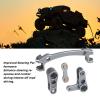 Nurnesy RC Steering Servo Saver Aluminum Alloy Improved Performance Steering for ARRMA 1/8 Mojave 4X4 4S RC Car (Titanium) view 3