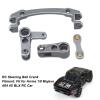 Nurnesy RC Steering Servo Saver Aluminum Alloy Improved Performance Steering for ARRMA 1/8 Mojave 4X4 4S RC Car (Titanium) view 4