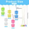 10 Pcs Tooth Saver Necklaces Lost Teeth Storage Box Tooth Necklace for Lost Teeth Organizer Baby Milk Teeth Storage Cases Fairy Save Box for Children Tooth Fairy Bag School Classroom Party Supply view 2