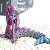 3D Printed Mermaid Model,Articulated Mermaid Toys,Surprise Fantasy Gifts, Flexible Joint Animal Figurines, 3D Printed Stuff,Stress Relief, Fidget restlessness, ADHD Toys view 2