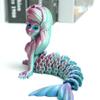 3D Printed Mermaid Model,Articulated Mermaid Toys,Surprise Fantasy Gifts, Flexible Joint Animal Figurines, 3D Printed Stuff,Stress Relief, Fidget restlessness, ADHD Toys view 4