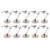 10 Sets Dolls Support Frame Action Figure Stand With Transparent Holder For 6 Inch Modes, For Human Shaped Doll Series (Translucent Black) view 1