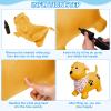 VercanMonth 2 Pack Bouncy Animal Dog Hopper Inflatable Bouncing Horse Hopper Toys Jumping Ride on Hopping Bounce with Pump Rubber Bouncing Animal Gift for Boys Girls(Light Blue, Yellow,Lovely Style) view 4