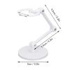 POENVFPO Doll Stand Base, 10 Pieces Action Figure Stand Display Holders for 6 Inch Modes Plastic Support Frame for Human Shaped Doll Series (White) view 3