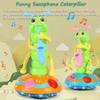 Miracland Dancing Caterpillar Saxophone Musical Toy with Music and Lights for Boys and Girls view 3