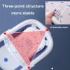 Baby Flotation Bath Cushion Infant Bath Seat Support Net Newborn Bathtub Mesh Pad with Pillow Baby Shower Lie Seat Toddler Bathing Shower Breathable Mat for 0-24 Months view 2