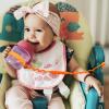 Toy Straps for Baby, Silicone Toy Straps for Stroller, Toy Safety Straps for Toy, Sippy Cup Straps, Adjustable Toy Holder for Stroller, High Chair - BPA Free (A-multi-5pk) view 2